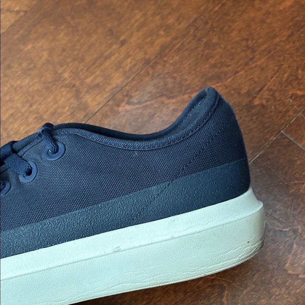allbirds Men's Navy Low-Top Canvas Sneakers, Size 12.5 - Picture 8 of 12